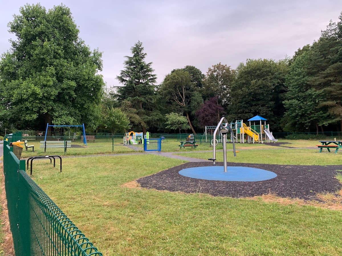 Upper East Court play area - Main view