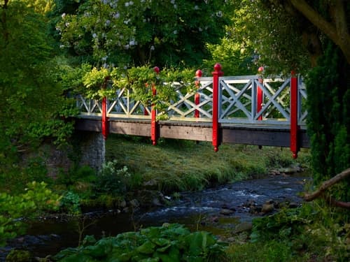 Gresgarth Hall Gardens - Main view