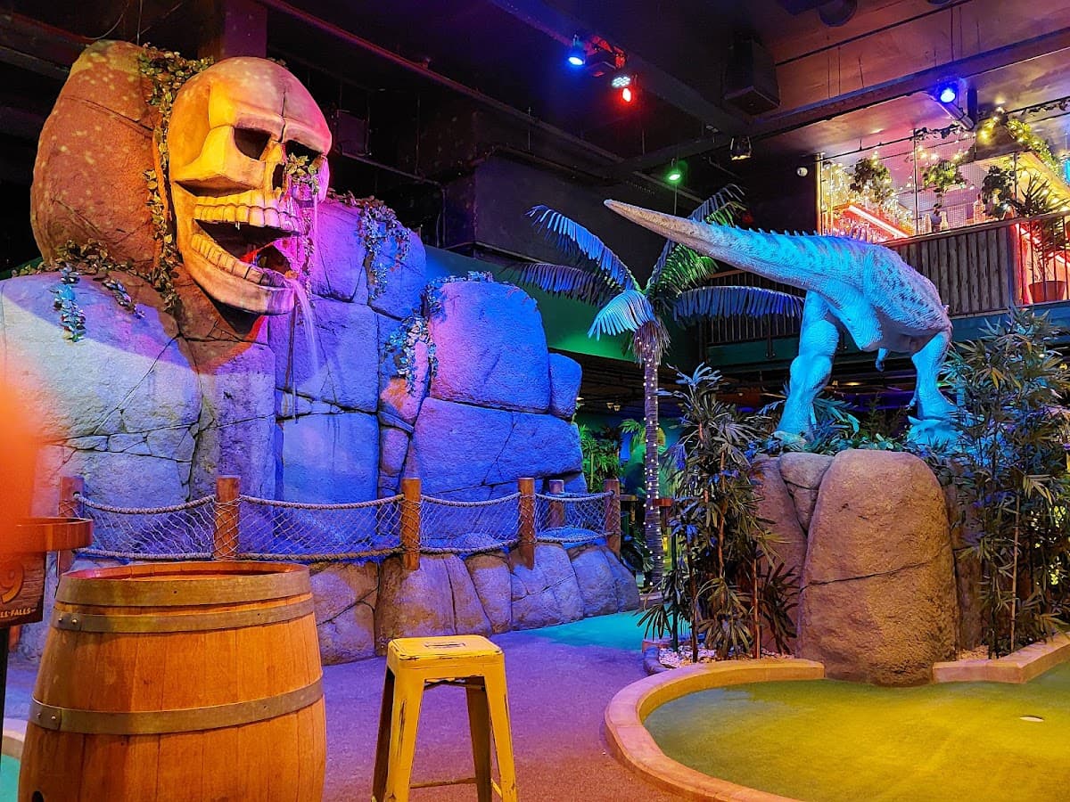 Volcano Falls Adventure Golf, Fountain Park - Main view