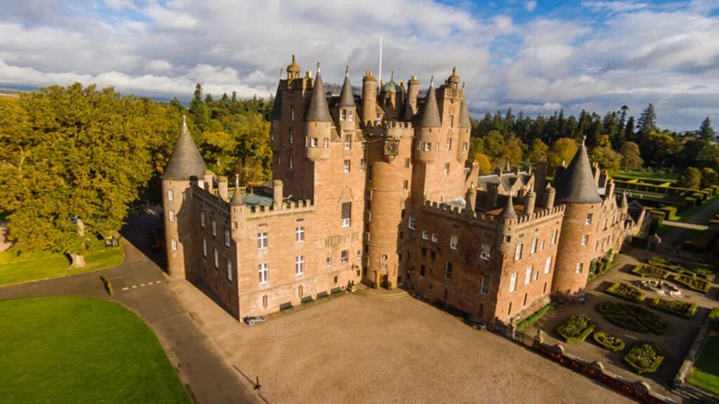 Glamis Castle - Main view