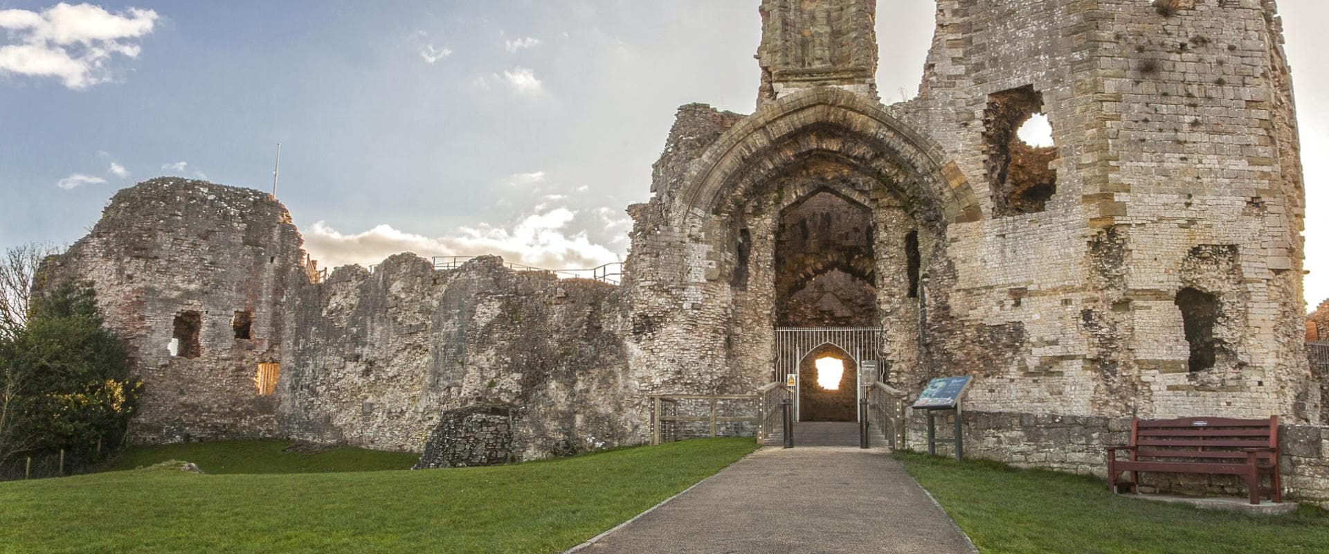Denbigh Castle - Main view