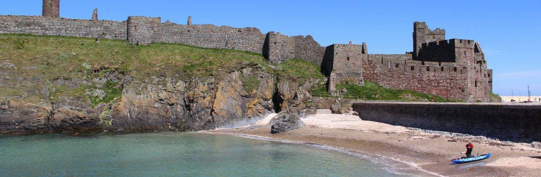 Peel Castle - Main view