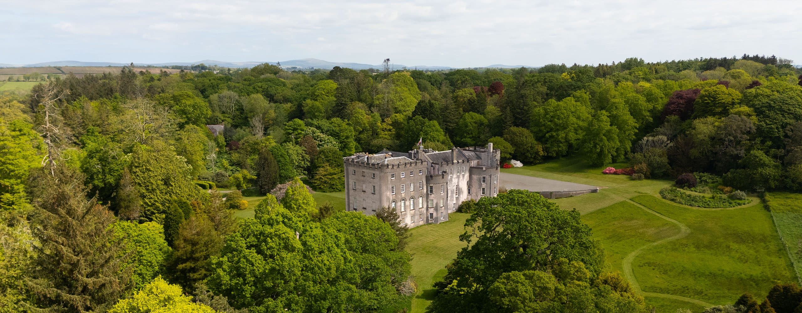 Picton Castle Gardens - Main view