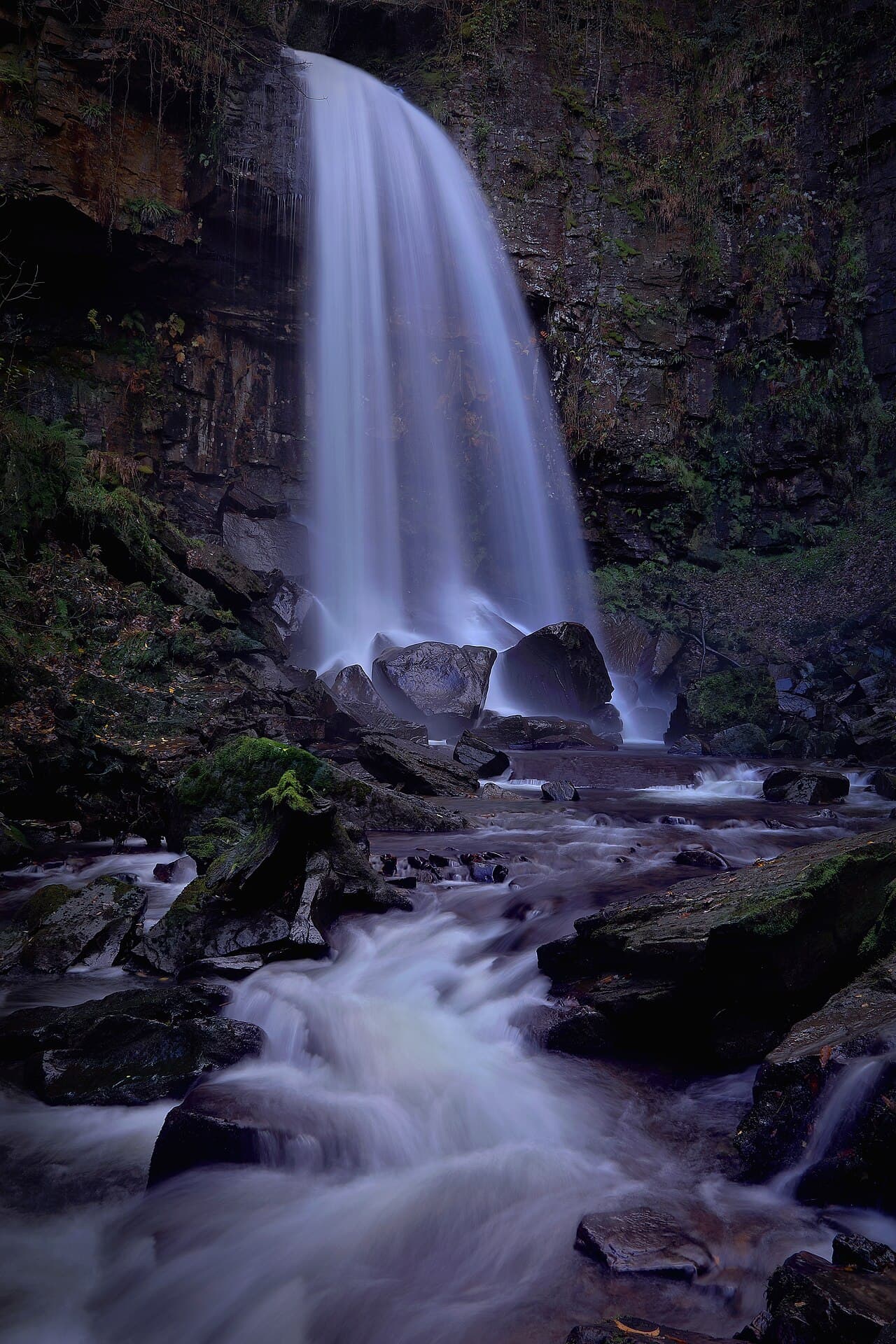 Melincourt Falls Wales - Main view