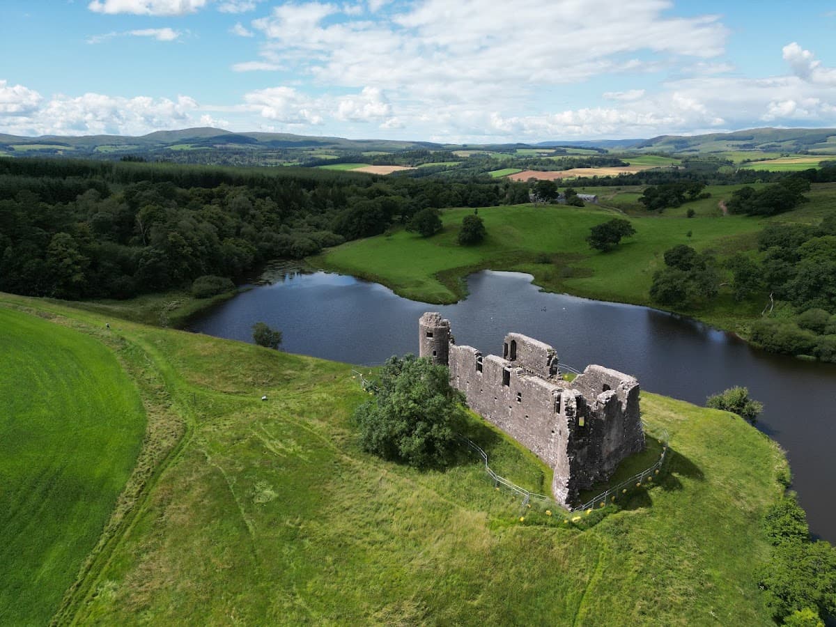 Morton Castle - Main view