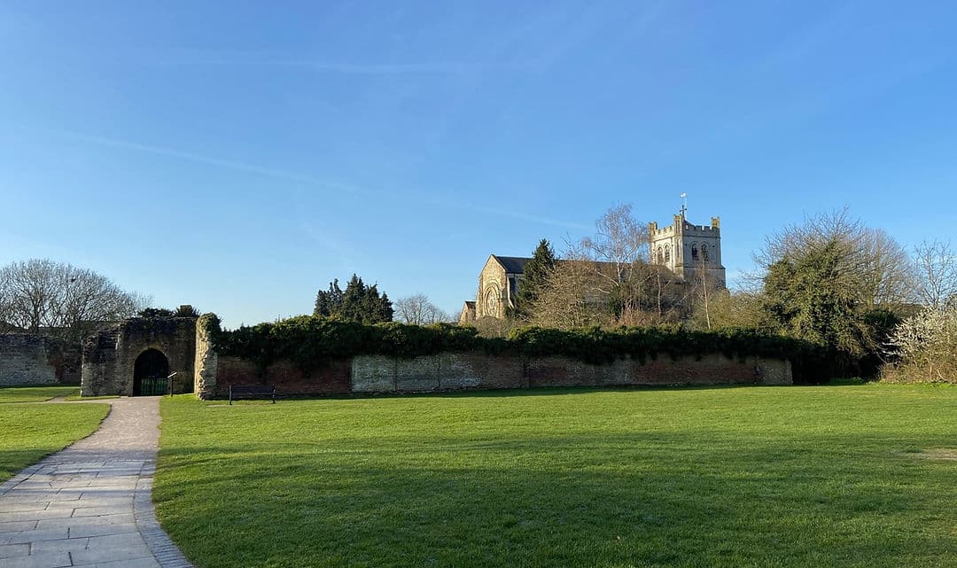 Waltham Abbey Gardens - Main view