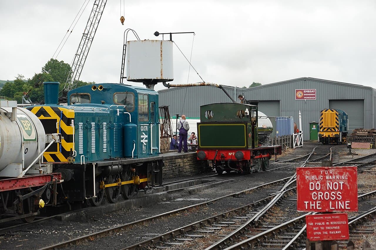 Embsay & Bolton Abbey Steam Railway - (Bolton Abbey, railway station) - Main view