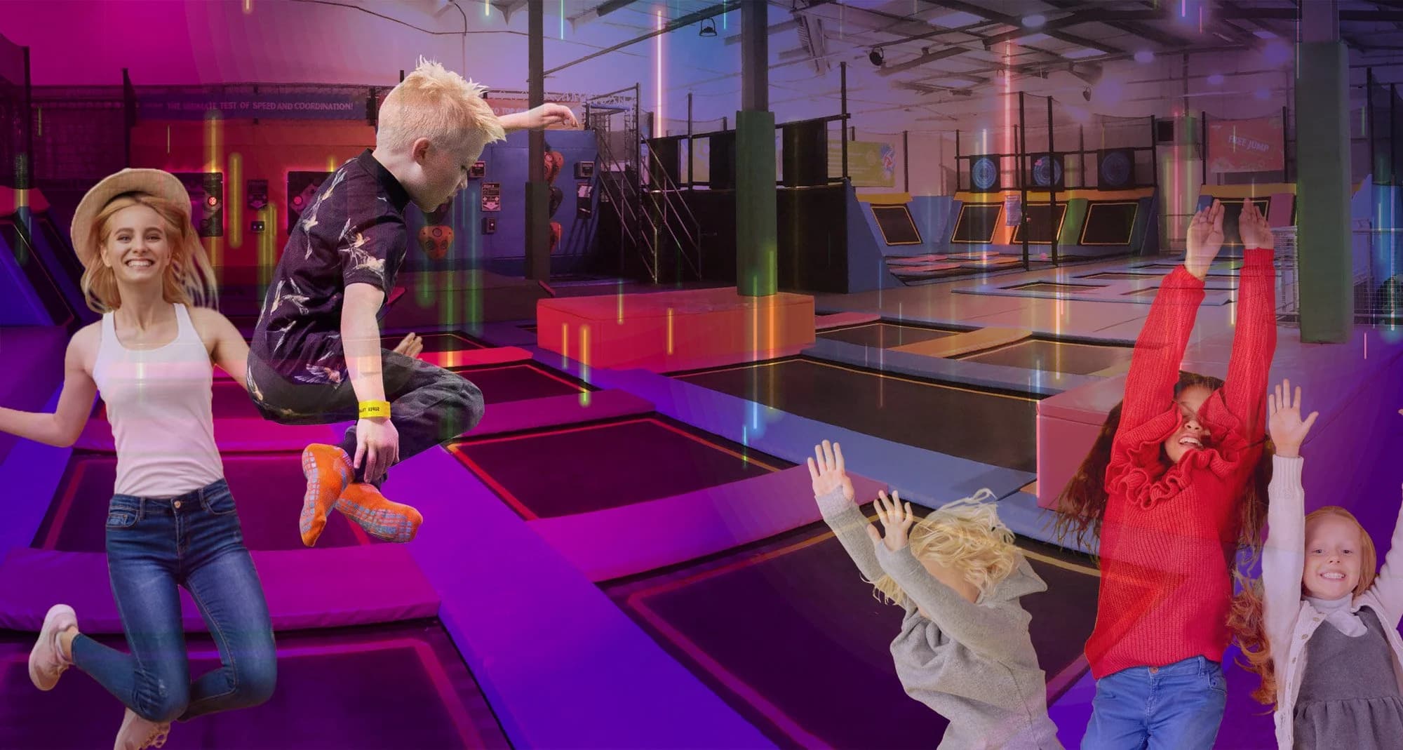 Super Tramp Bodmin Trampoline Park - Main view