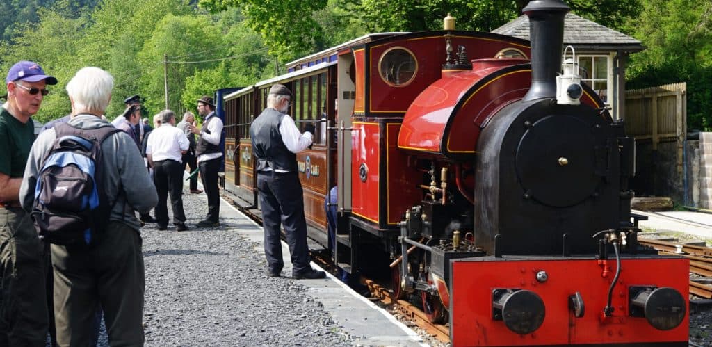 Corris Steam Railway Museum and Railway - check website for opening times - Main view