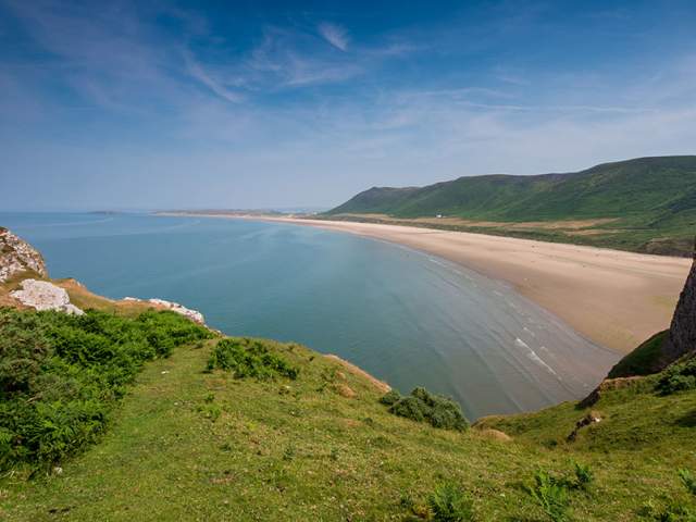 Oxwich Bay Beach - Main view