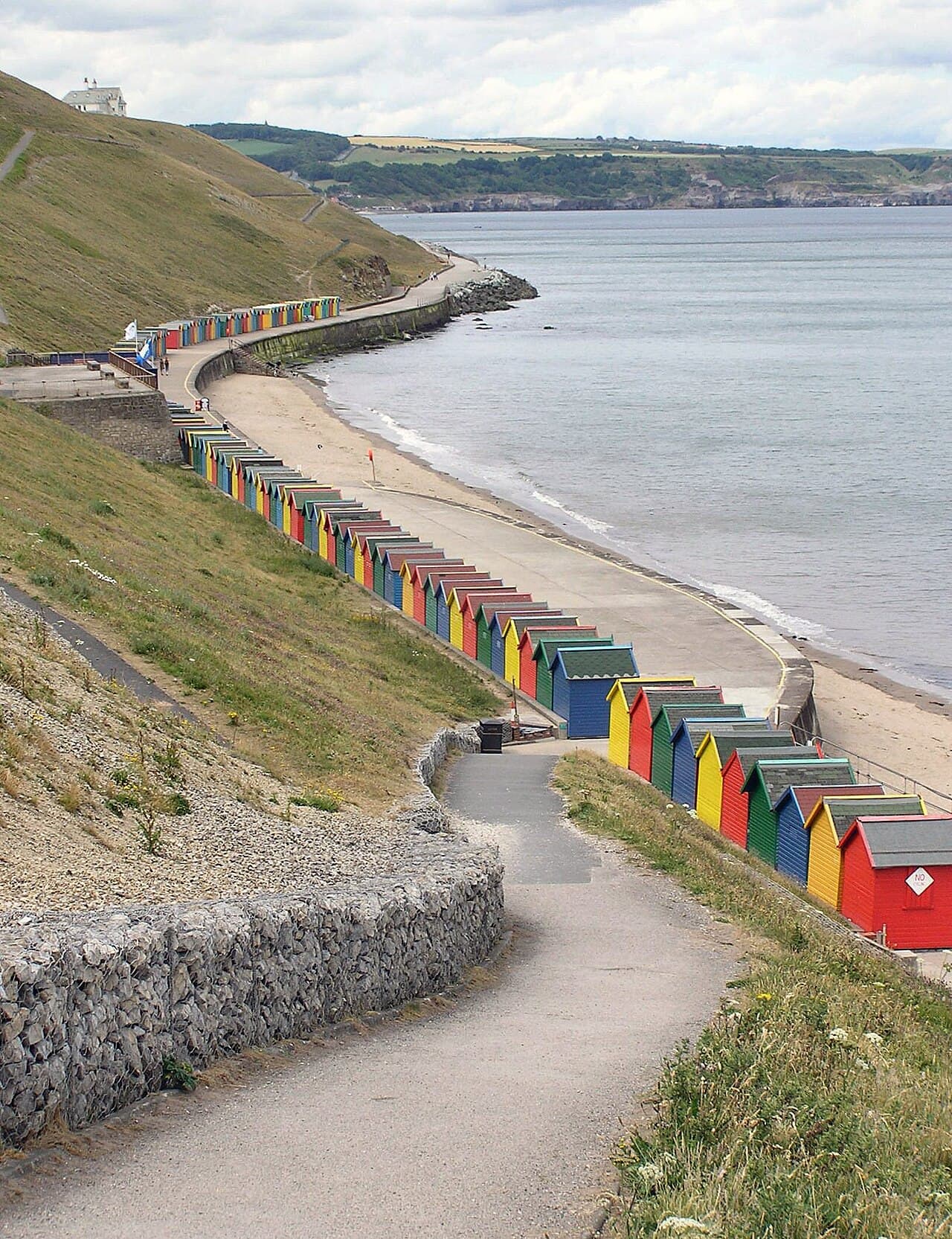 Whitby Beach - Main view