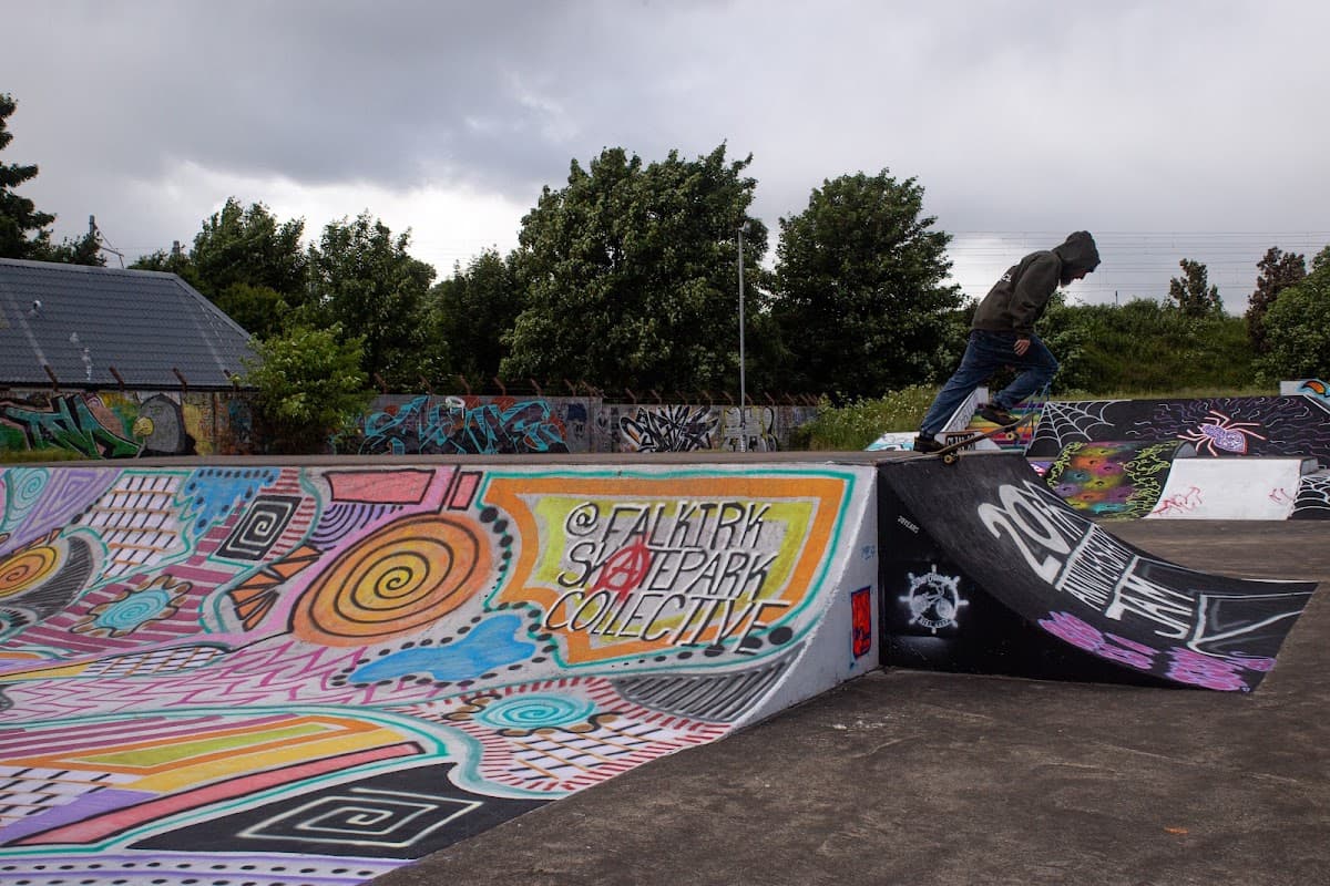 Falkirk Skate Park - Main view
