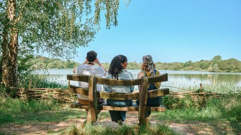 Suffolk Wildlife Trust - Lackford Lakes - Main view