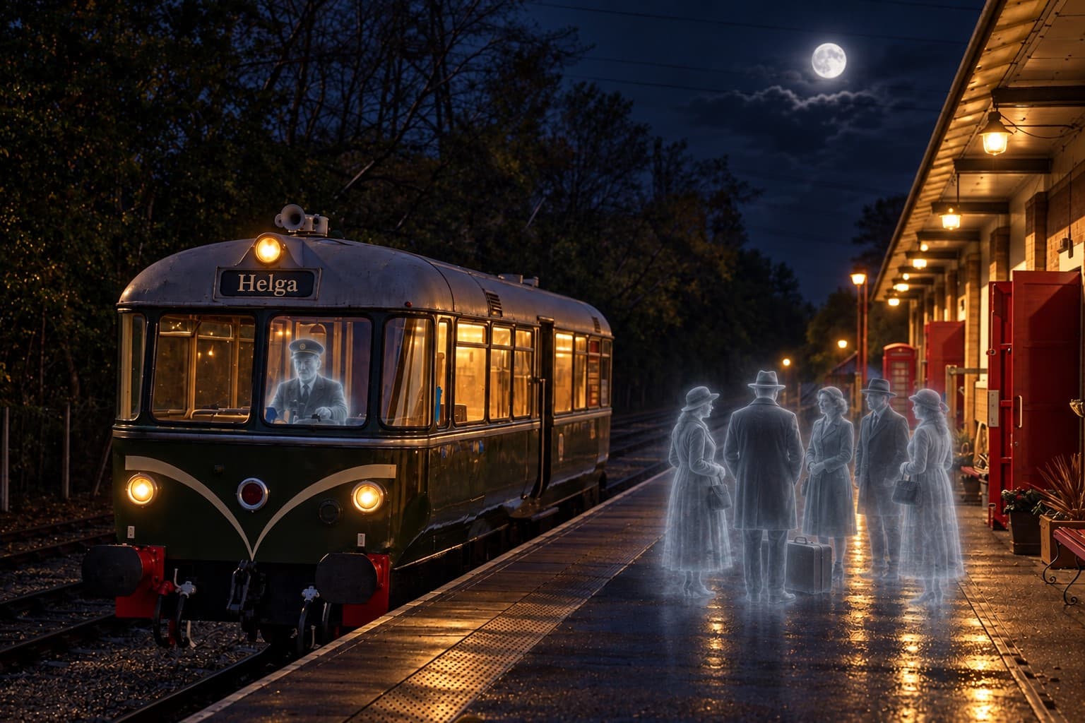 Helga the Haunted Railbus