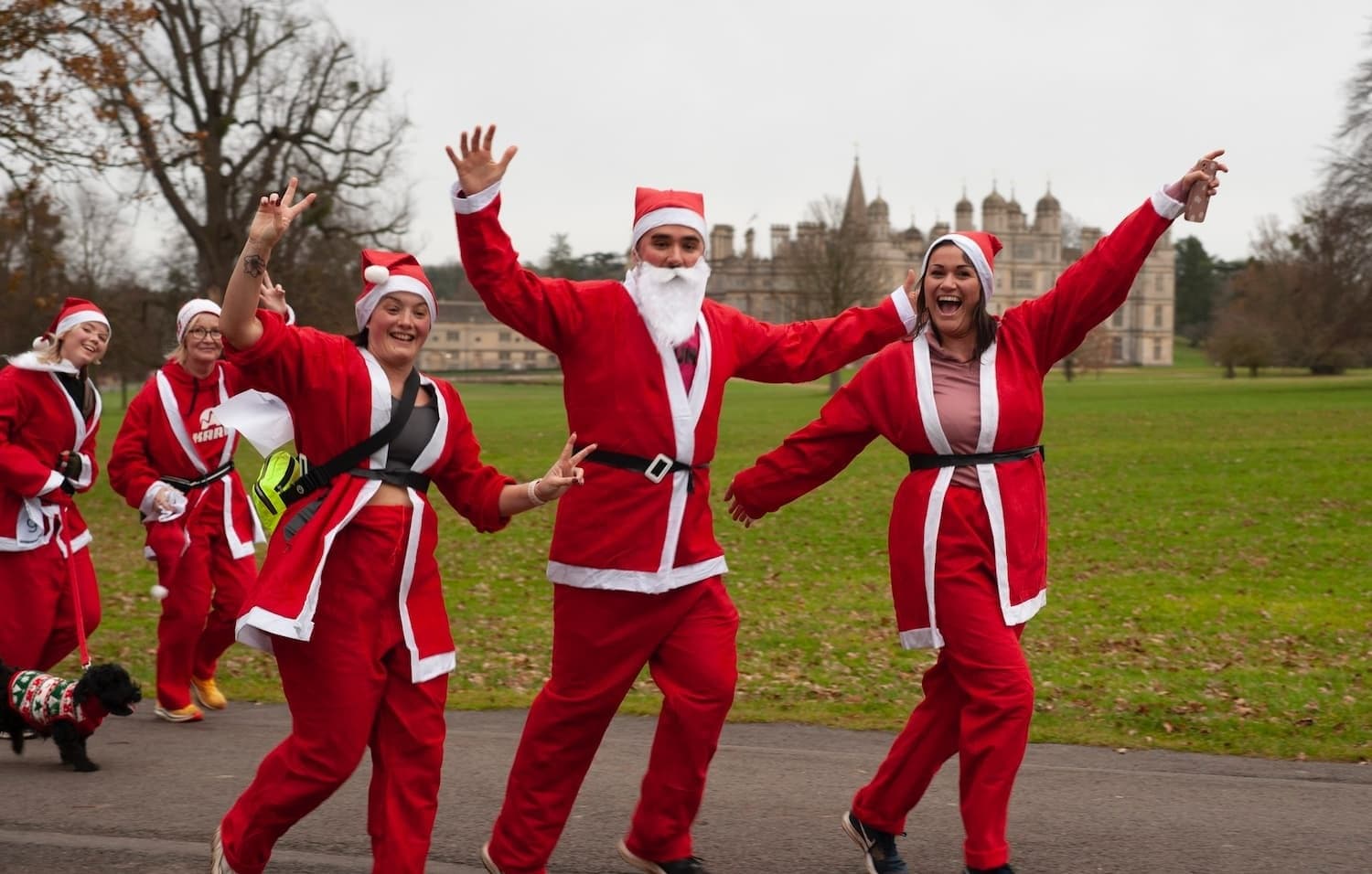Stamford Santa Fun Run