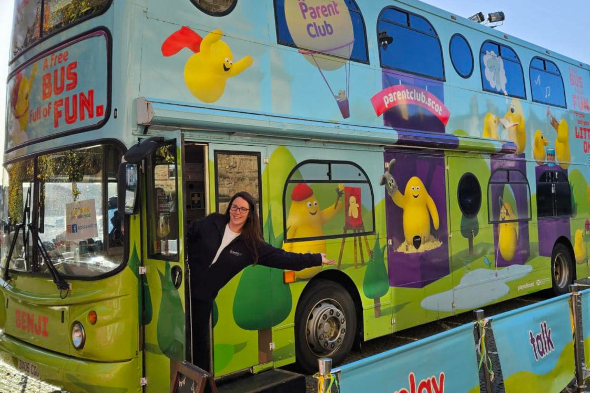 Benji the Bus: Play, Talk, Read (0-4 years)