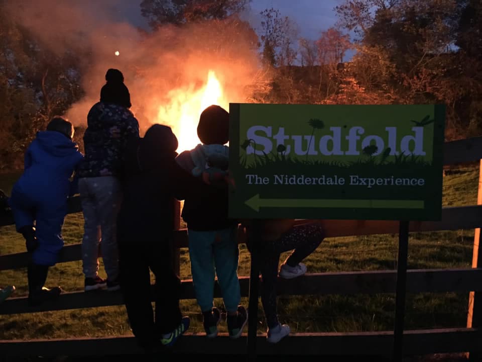 End of Season Bonfire and Fireworks at Studfold