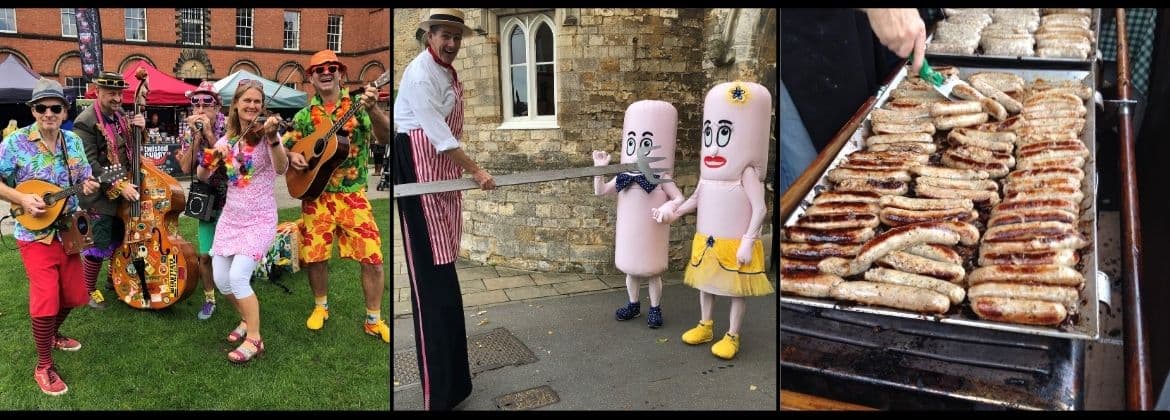 Lincoln Sausage Festival at Lincoln Castle