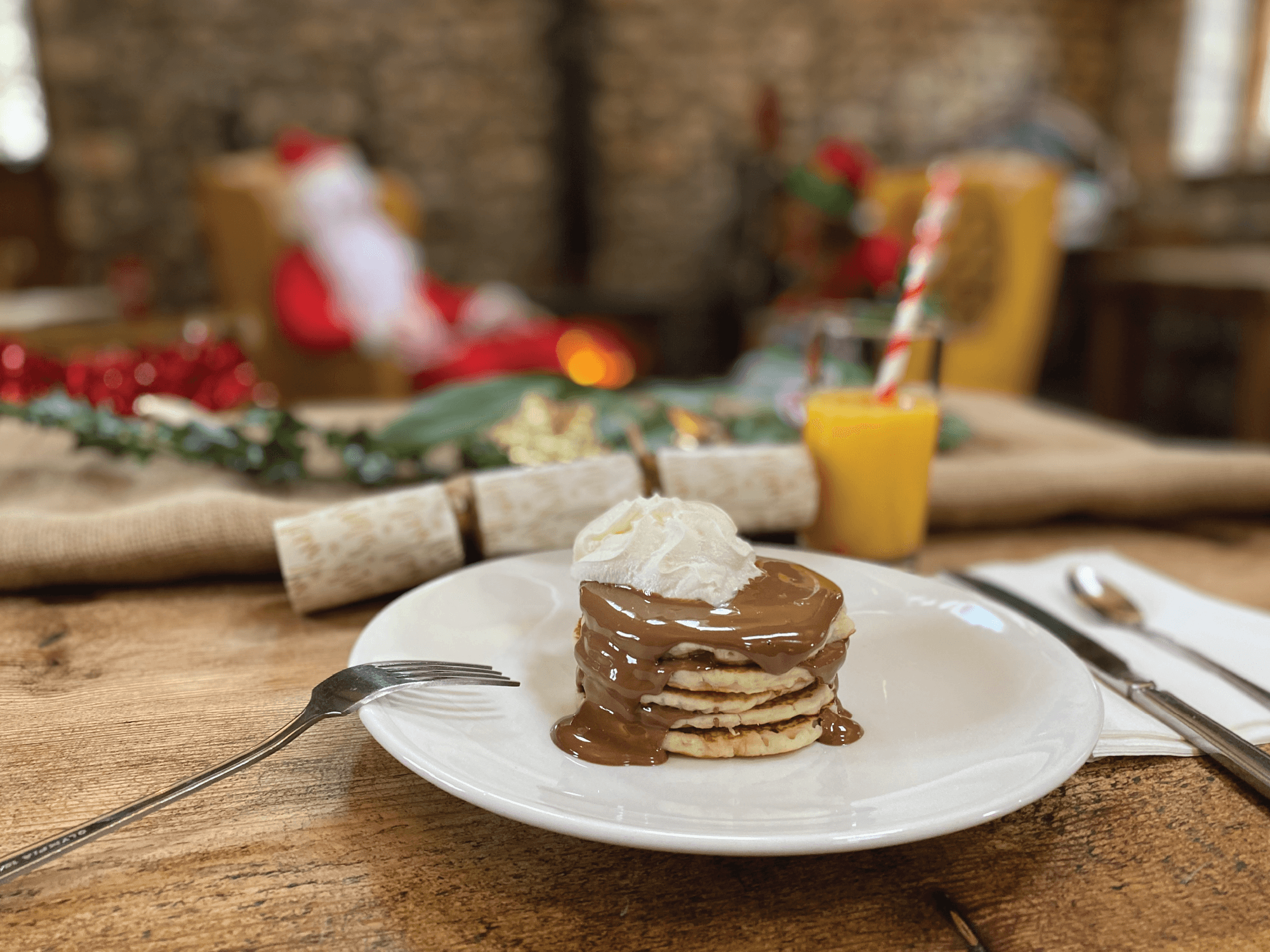 Breakfast and Brunch with Santa at Old Down