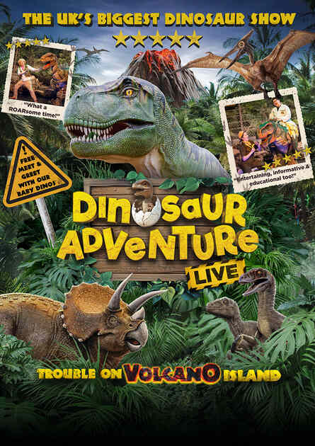 Dinosaur Adventure LIVE: Trouble On Volcano Island