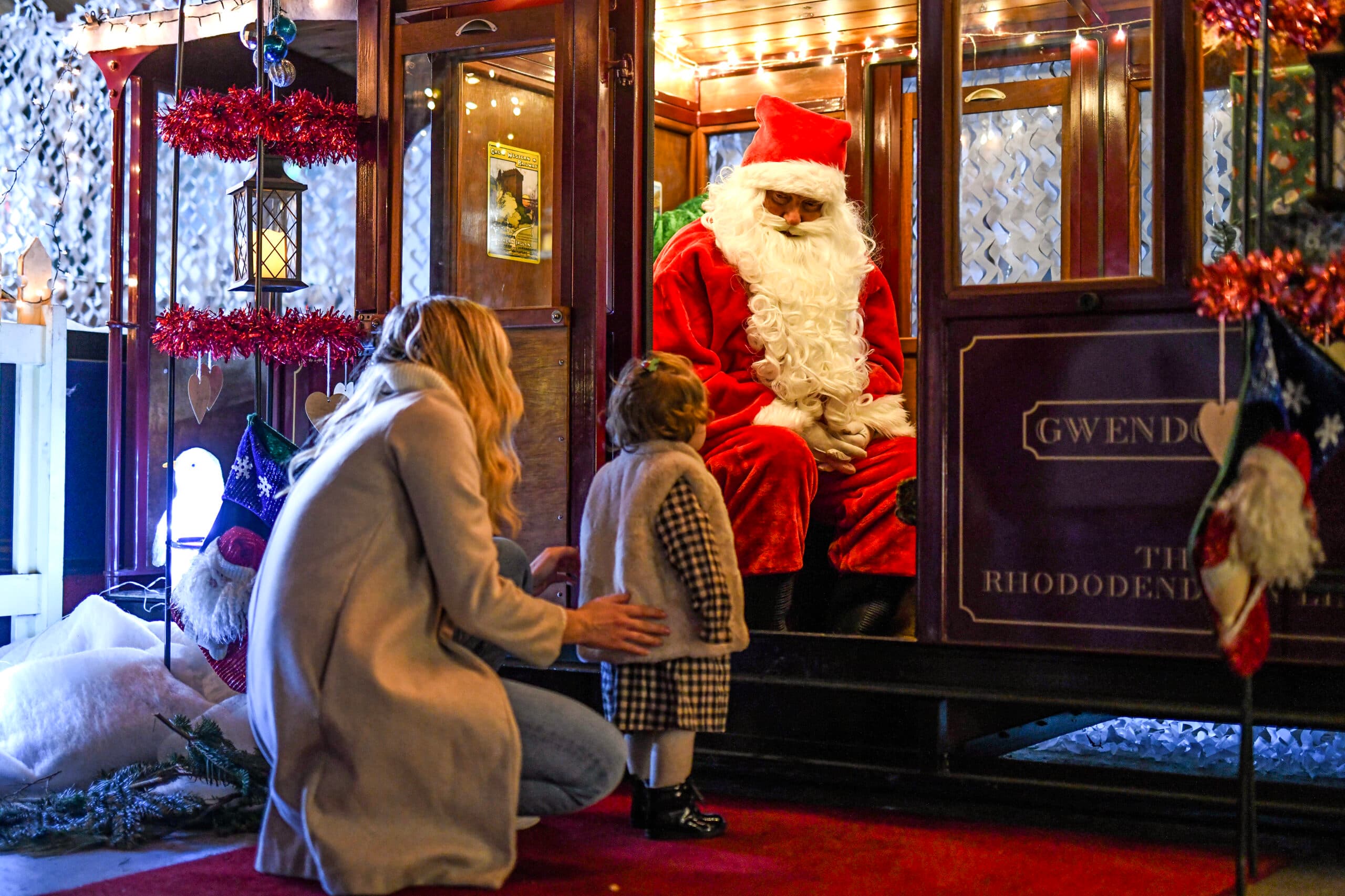 Meet Father Christmas in the Evening