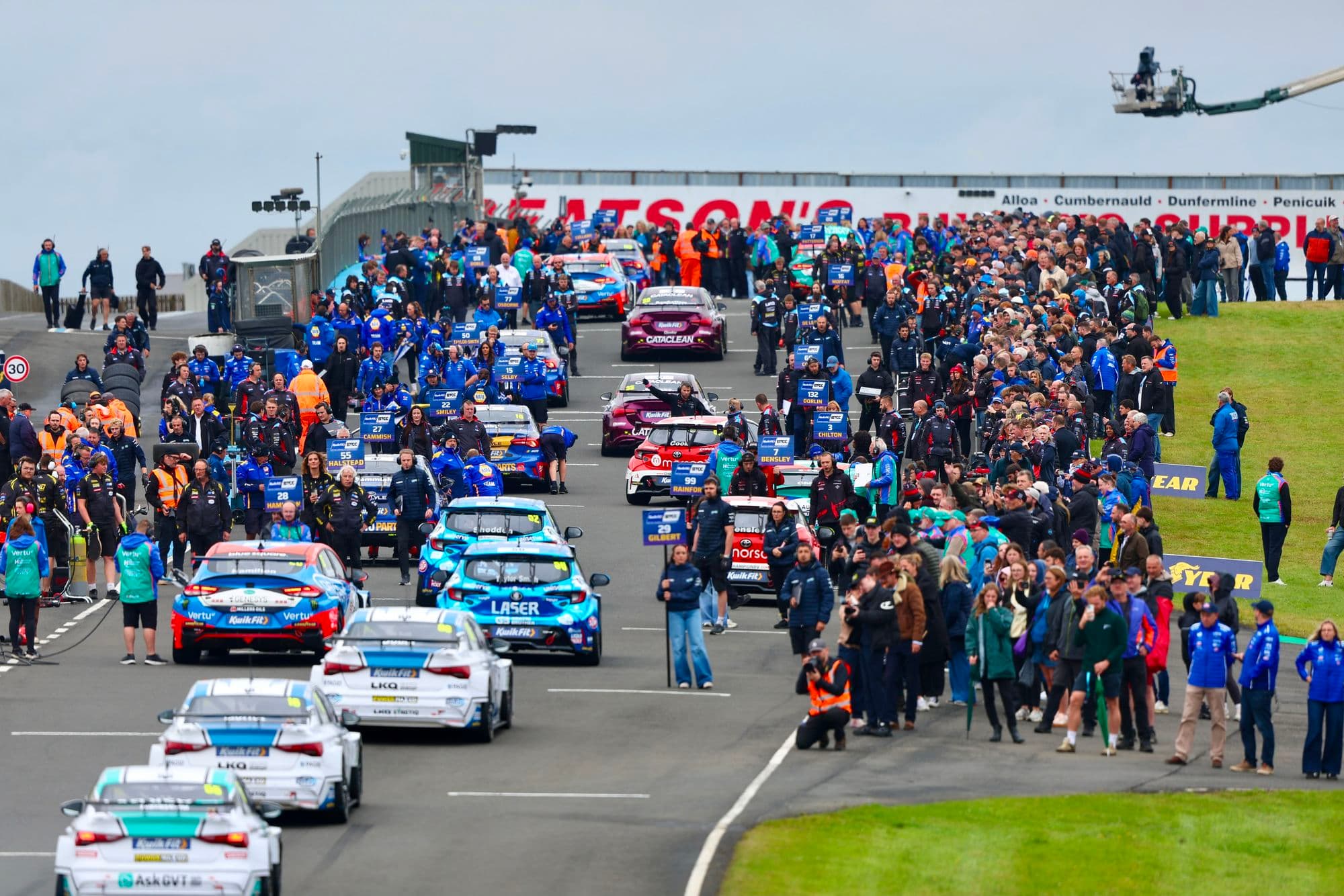 Kwik Fit British Touring Car Championship at Knockhill