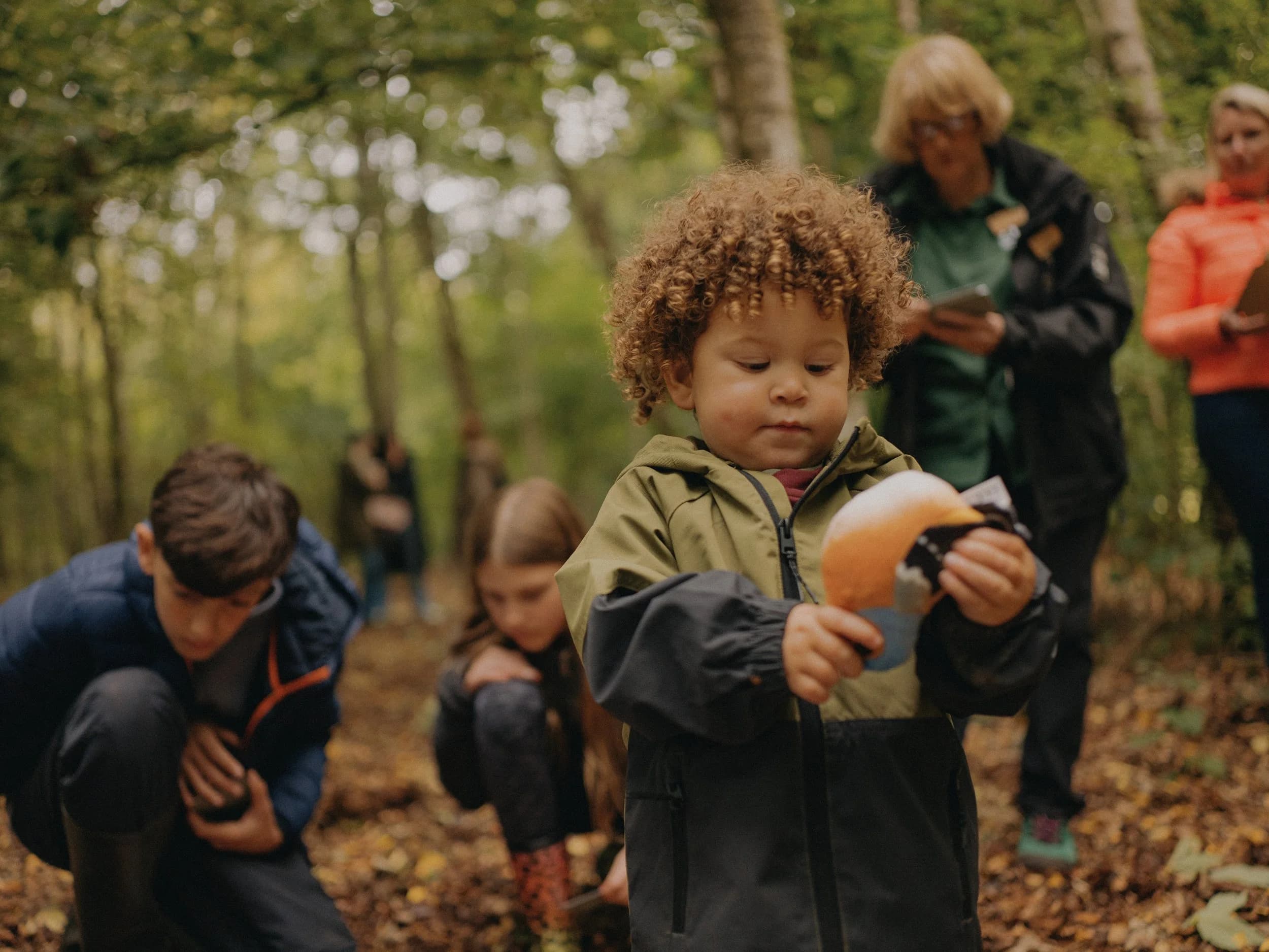 Mini Forest Rangers at Garwnant