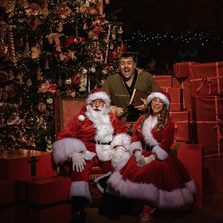 Father Christmas in the Castle