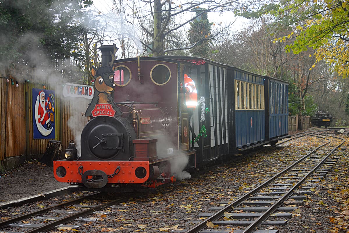 Santa Specials at the West Lancashire Light Railway