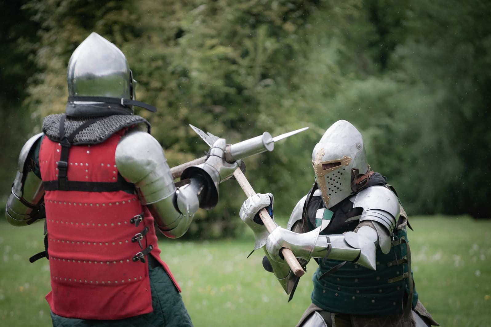 Medieval Knights and 14th Century Living History