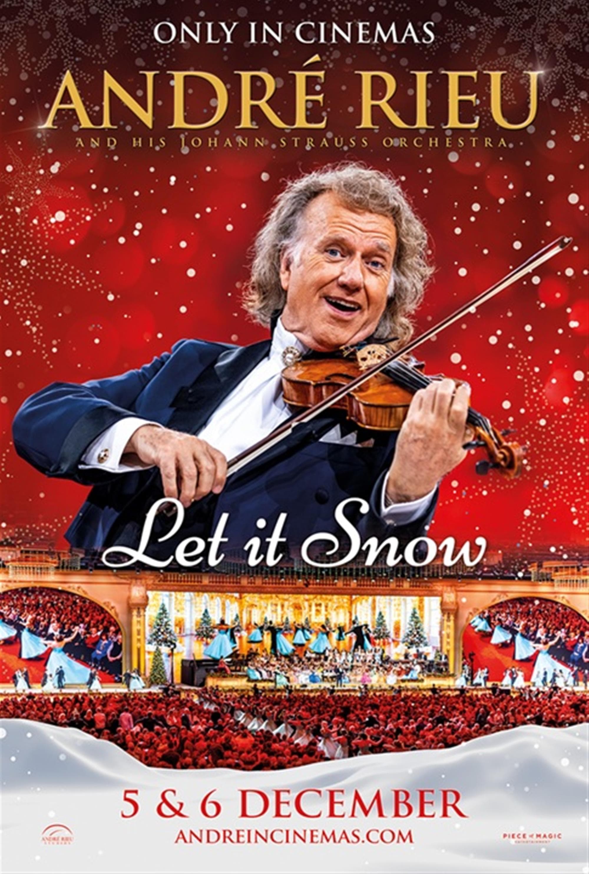 Cinema Live: André Rieu's 2026 Christmas Concert – Let It Snow