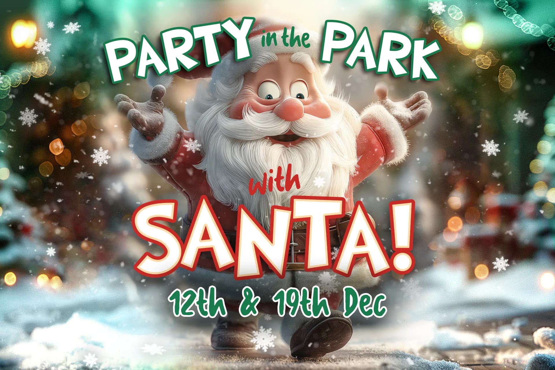 Party in the Park with Santa at Twinlakes
