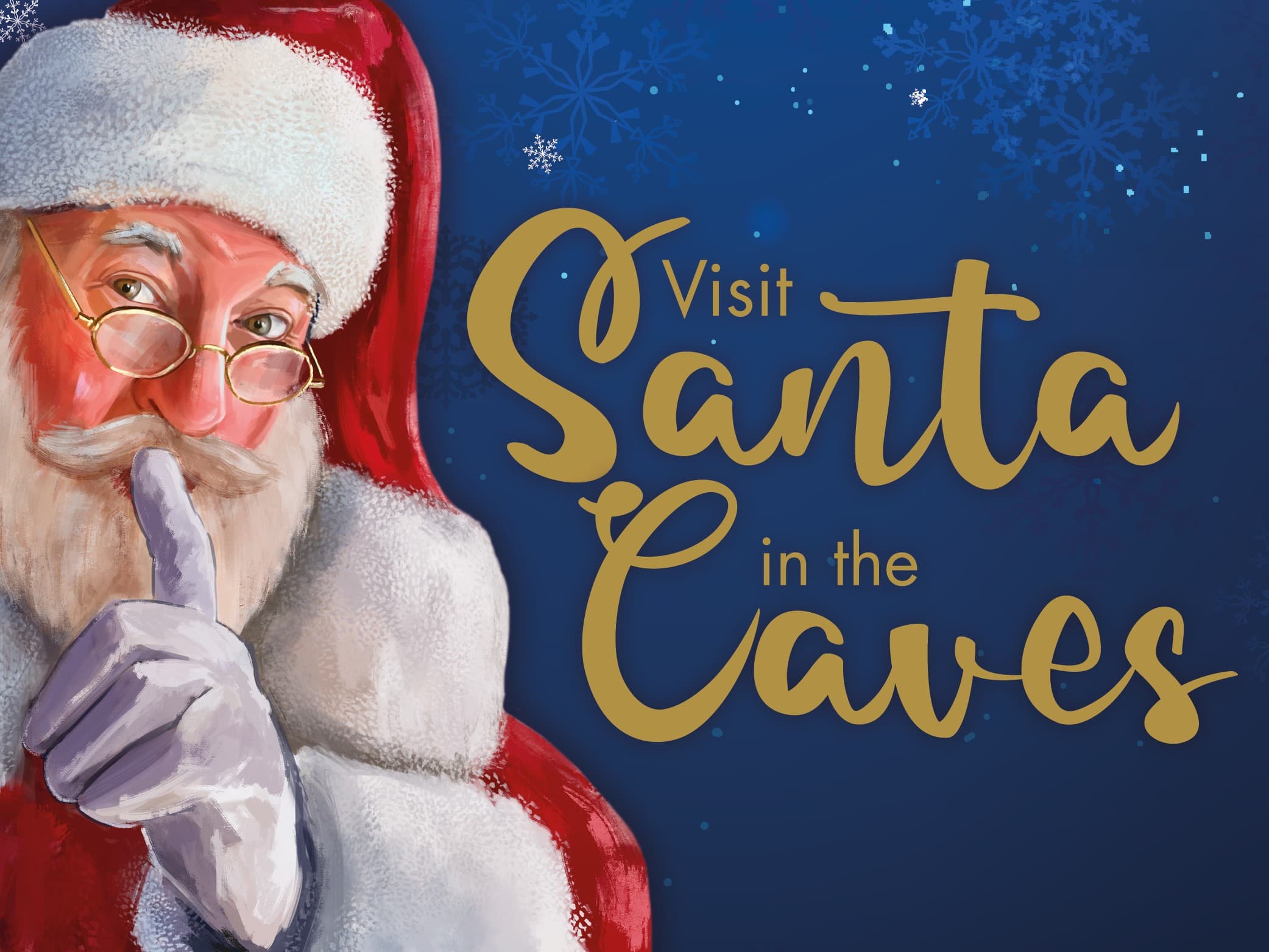 Santa in the Caves