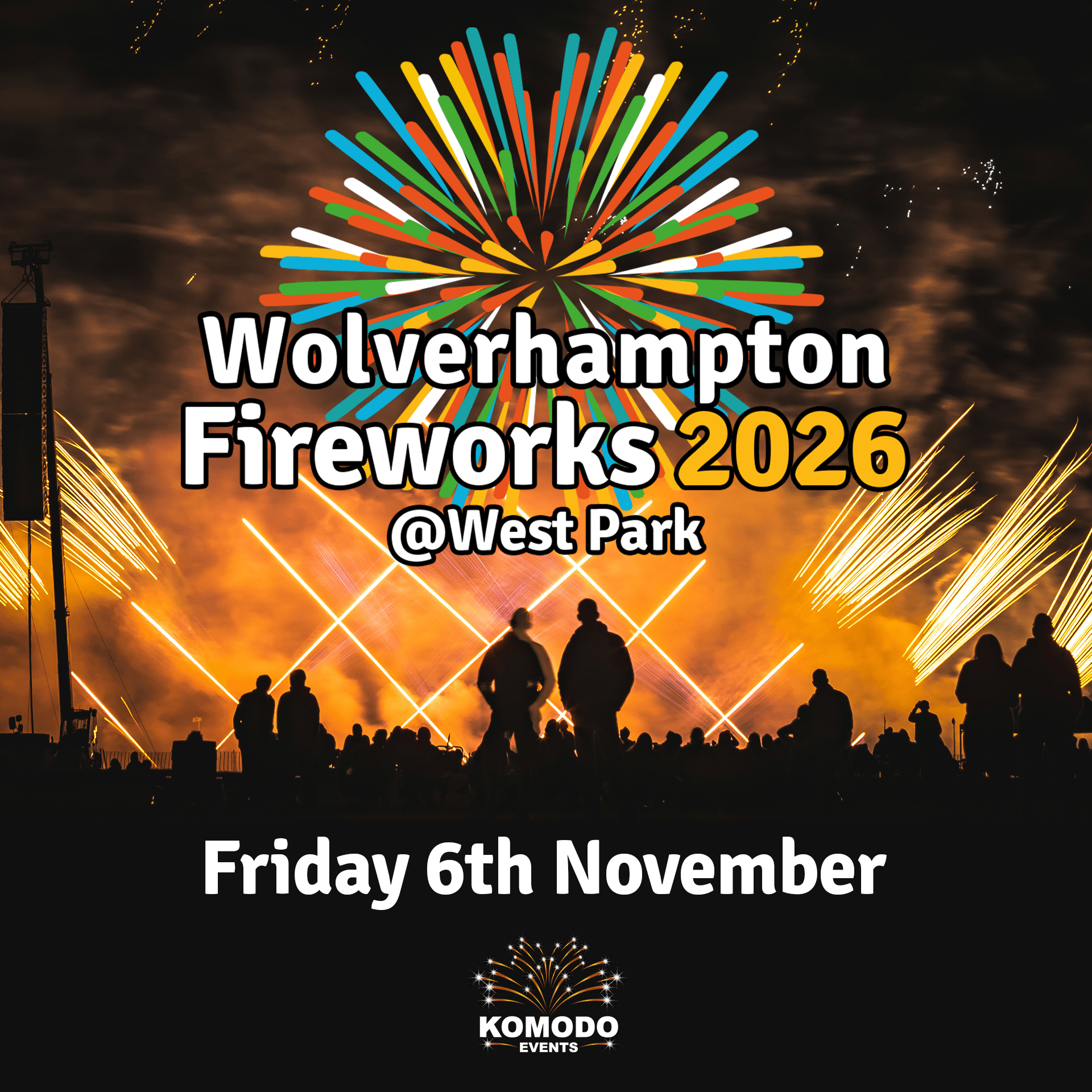 Wolverhampton Fireworks at West Park