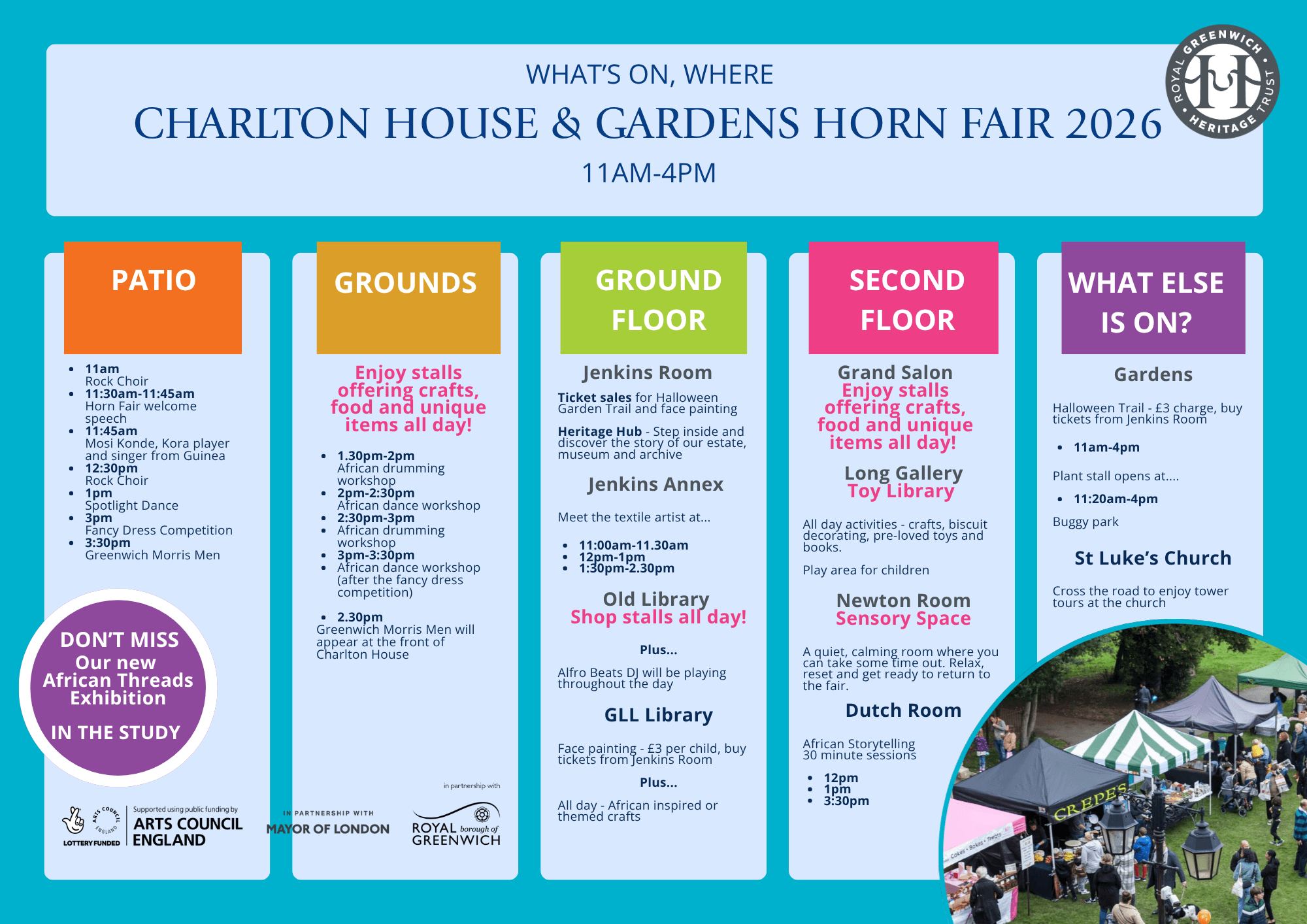 Horn Fair 2026 at Charlton House