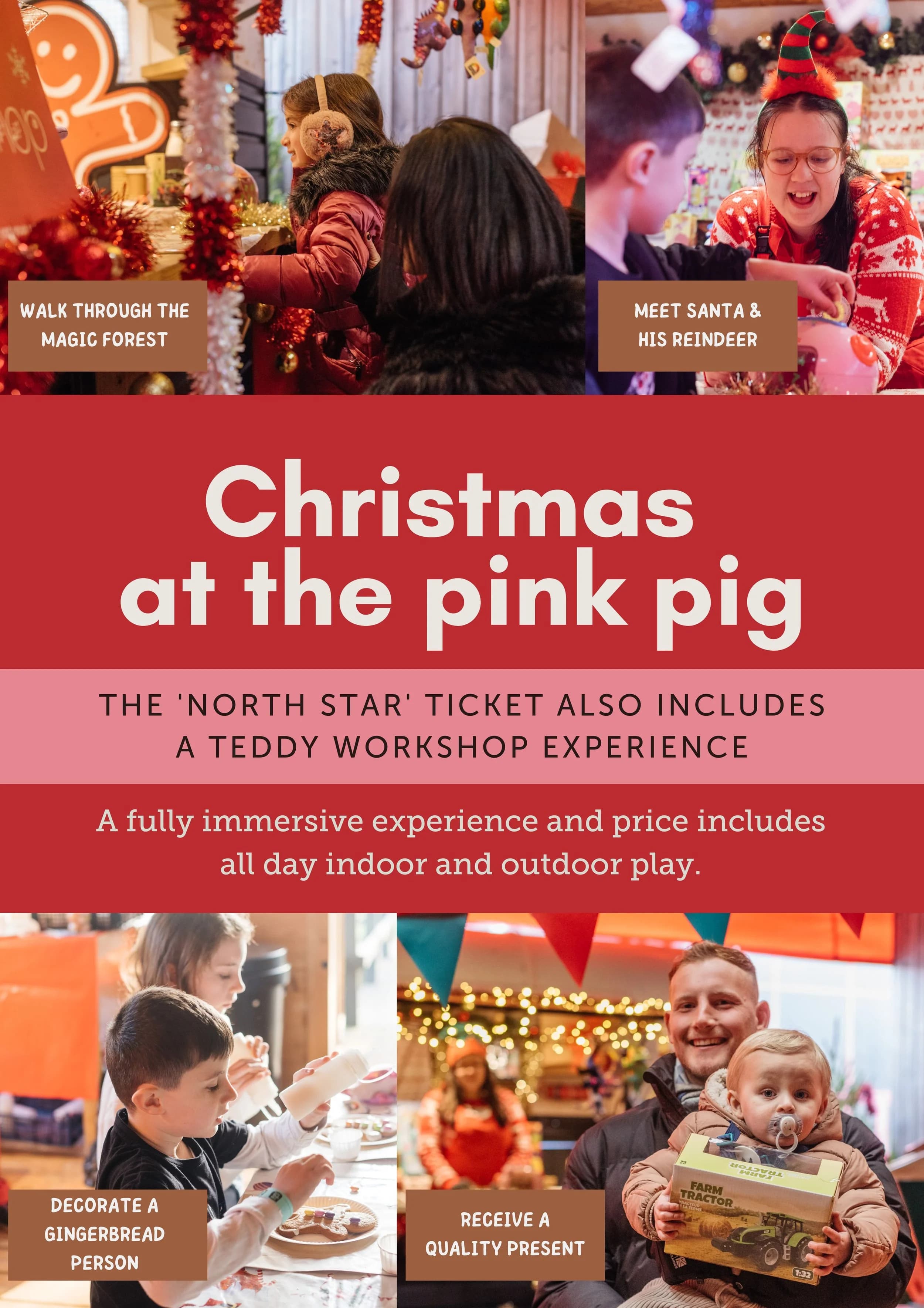 Meet Santa at The Pink Pig Farm