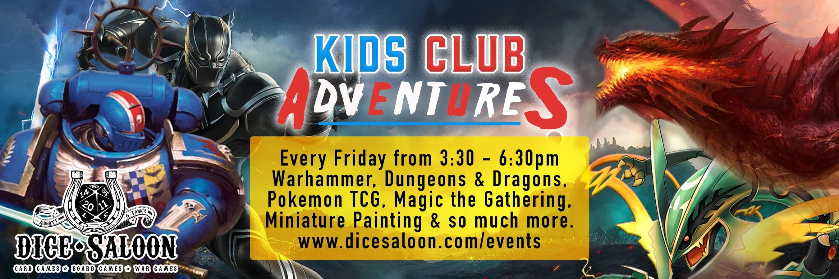 Kids Club Adventures (ages 8-15)