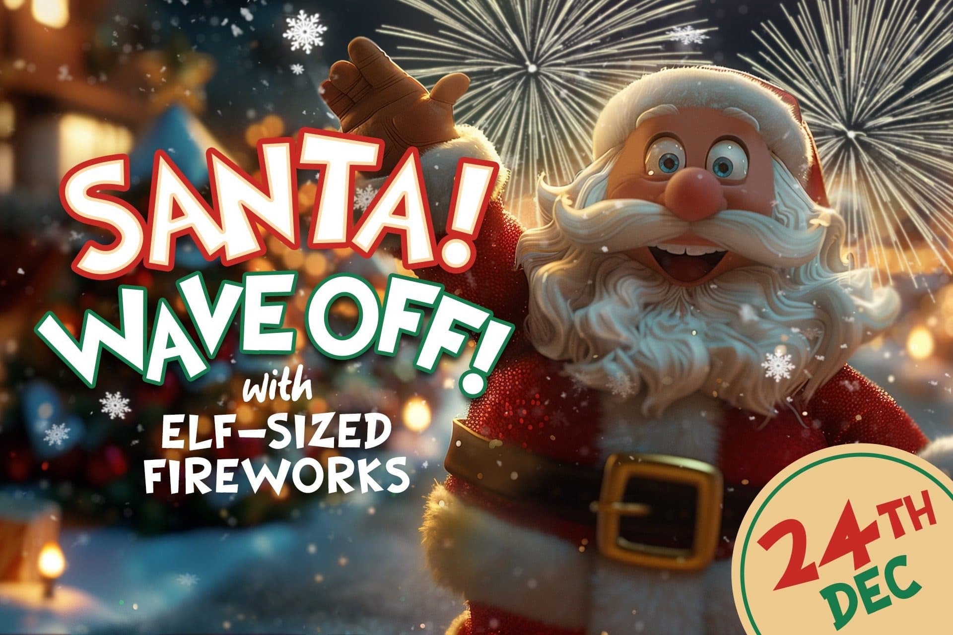 Christmas Eve Santa Send-Off at Twinlakes