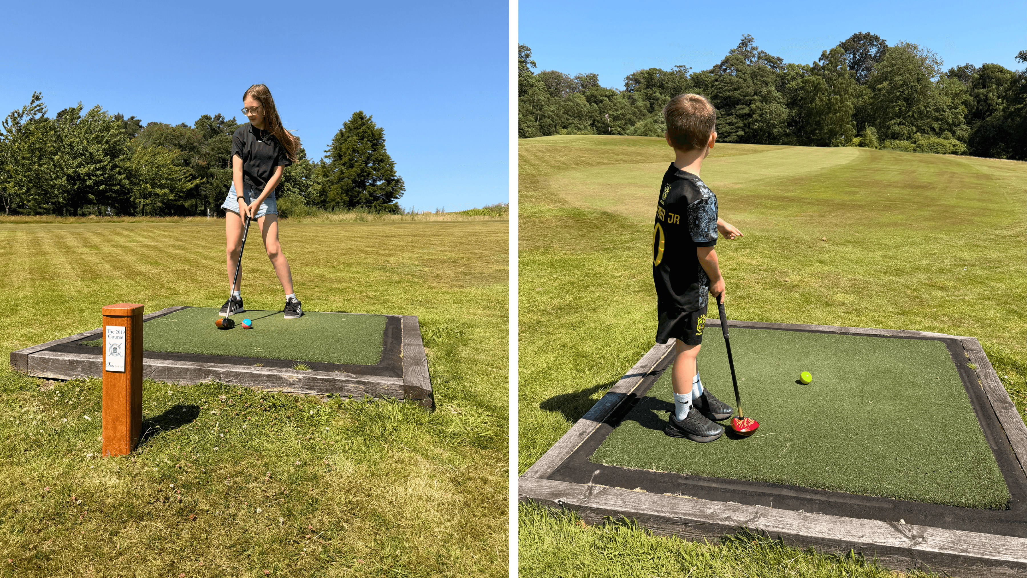 Try Park Golf at Dunnikier Park