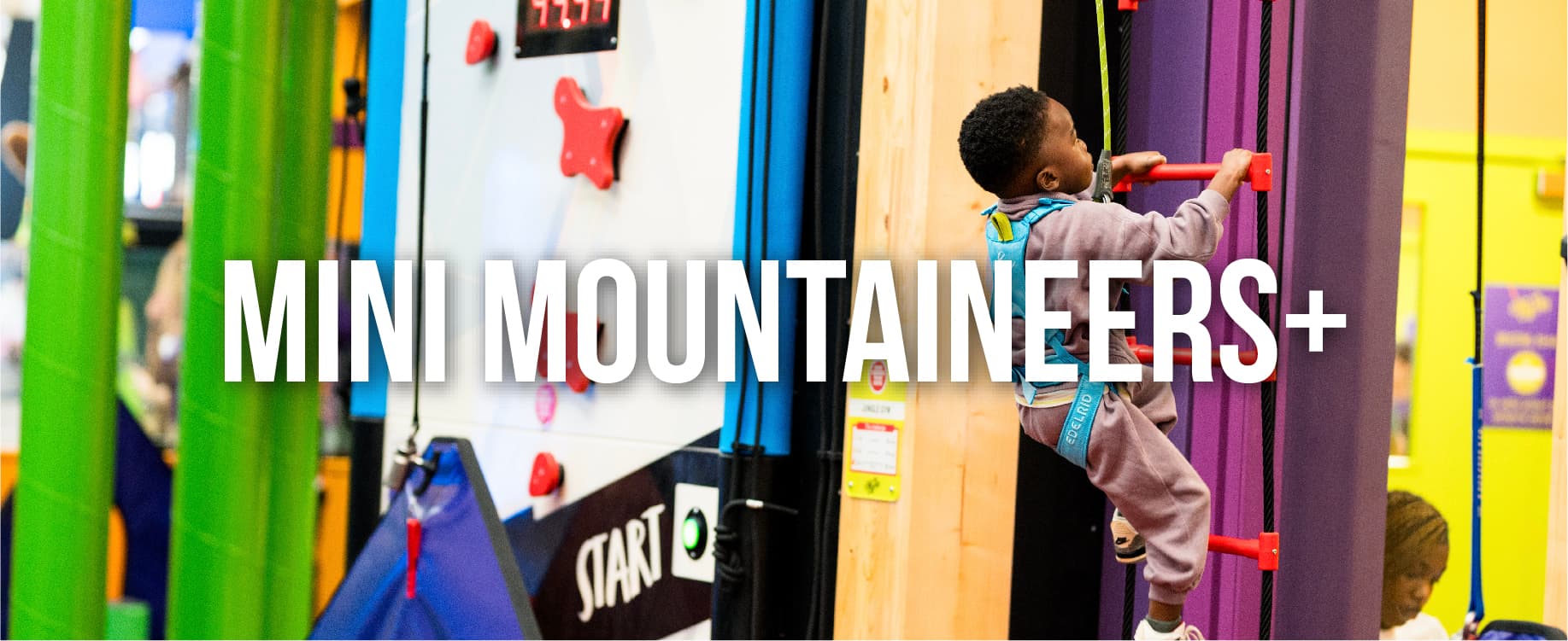 Mini Mountaineers+ at Clip 'n Climb Northampton
