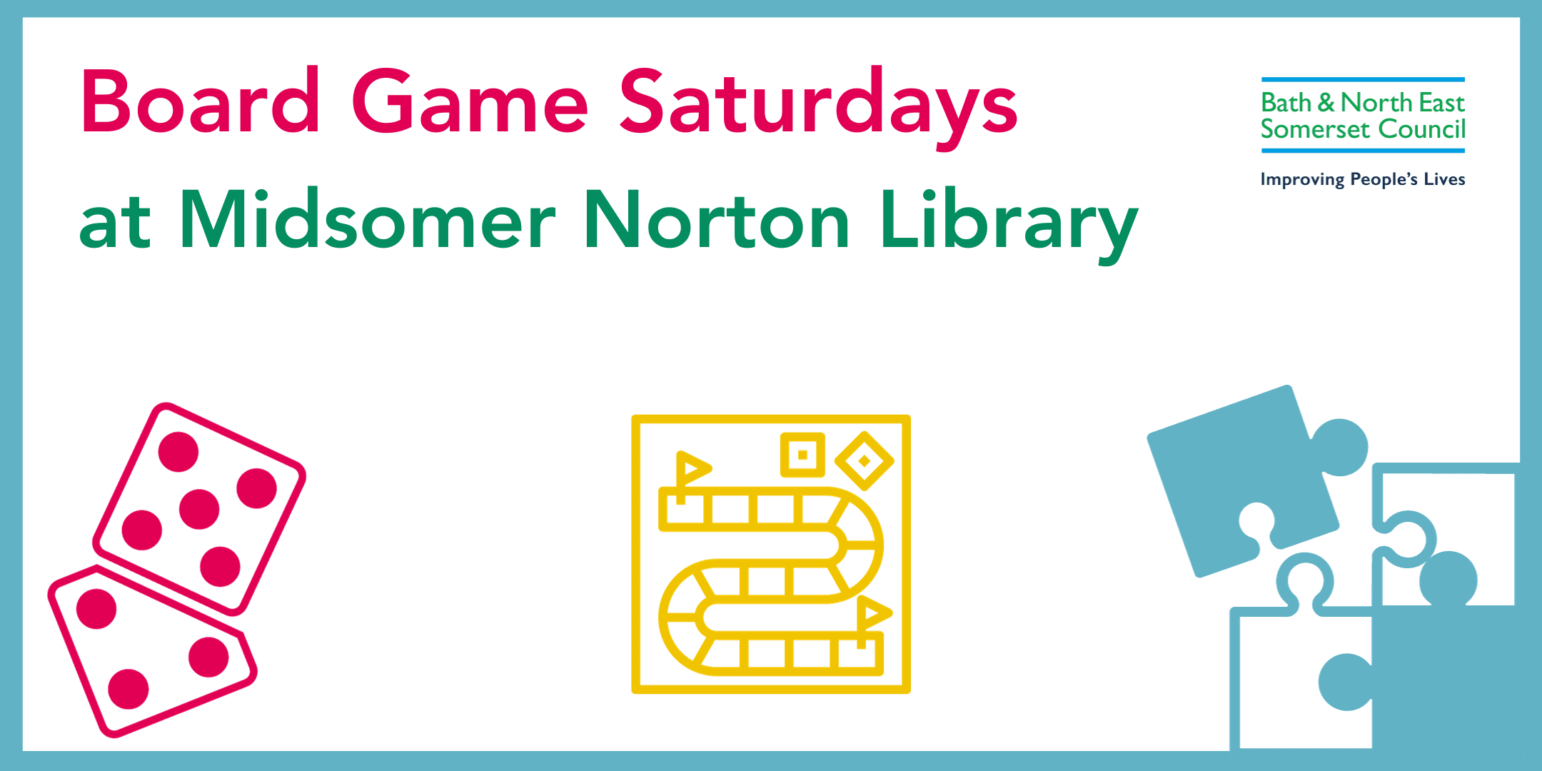 Board Game Saturdays at Midsomer Norton Library