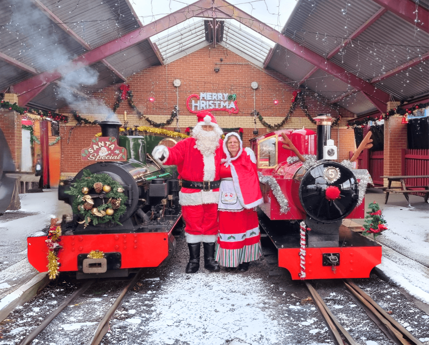 SEND Santa Specials at Cleethorpes Coast Light Railway