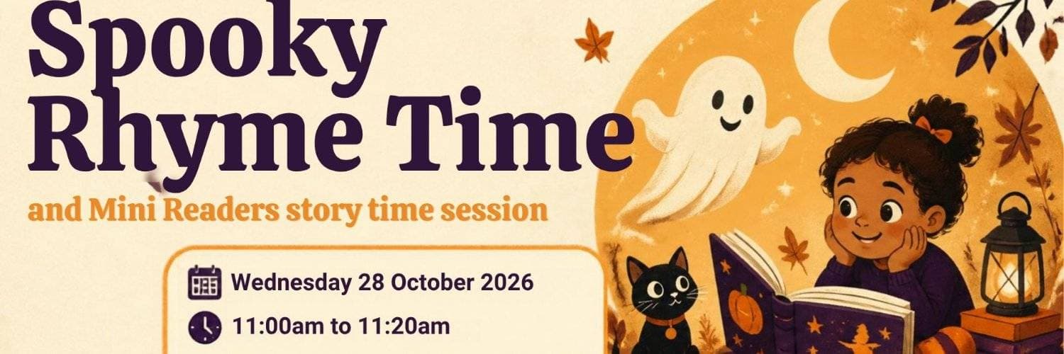 Spooky Rhyme Time and Mini Readers session