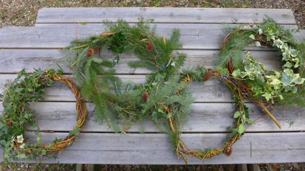 Blashford Lakes: Willow wreath workshop