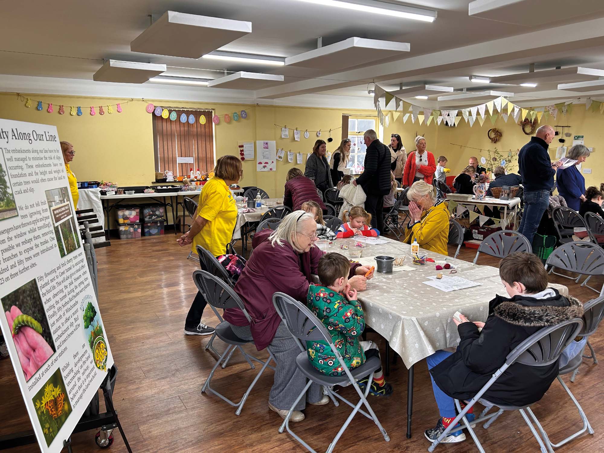 Autumn Crafts at Winchcombe Station