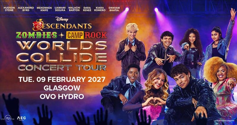 Disney Descendants, ZOMBIES & Camp Rock: Worlds Collide Concert Tour