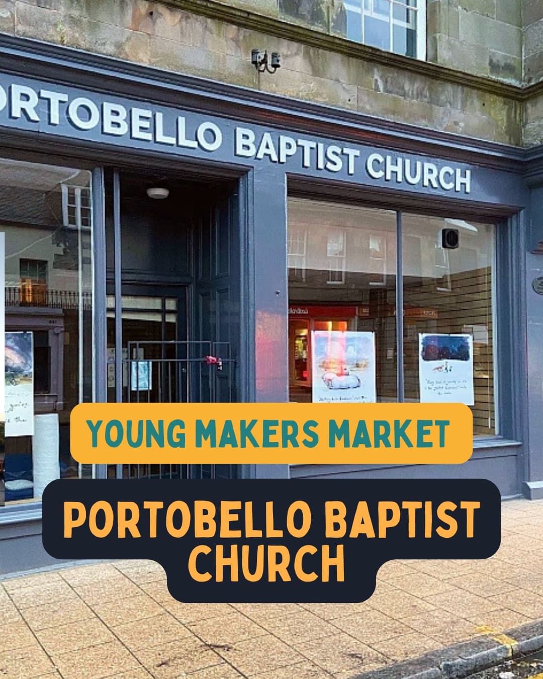 Young Makers Market at Portobello Baptist Church