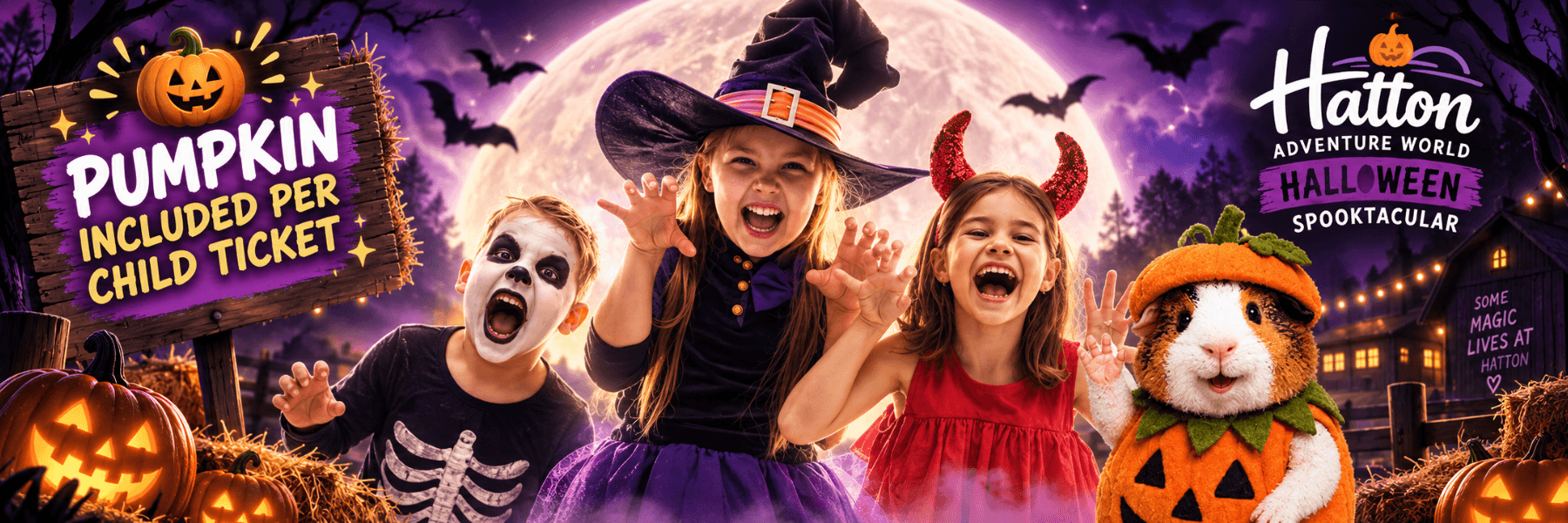Halloween Spooktacular at Hatton Adventure World
