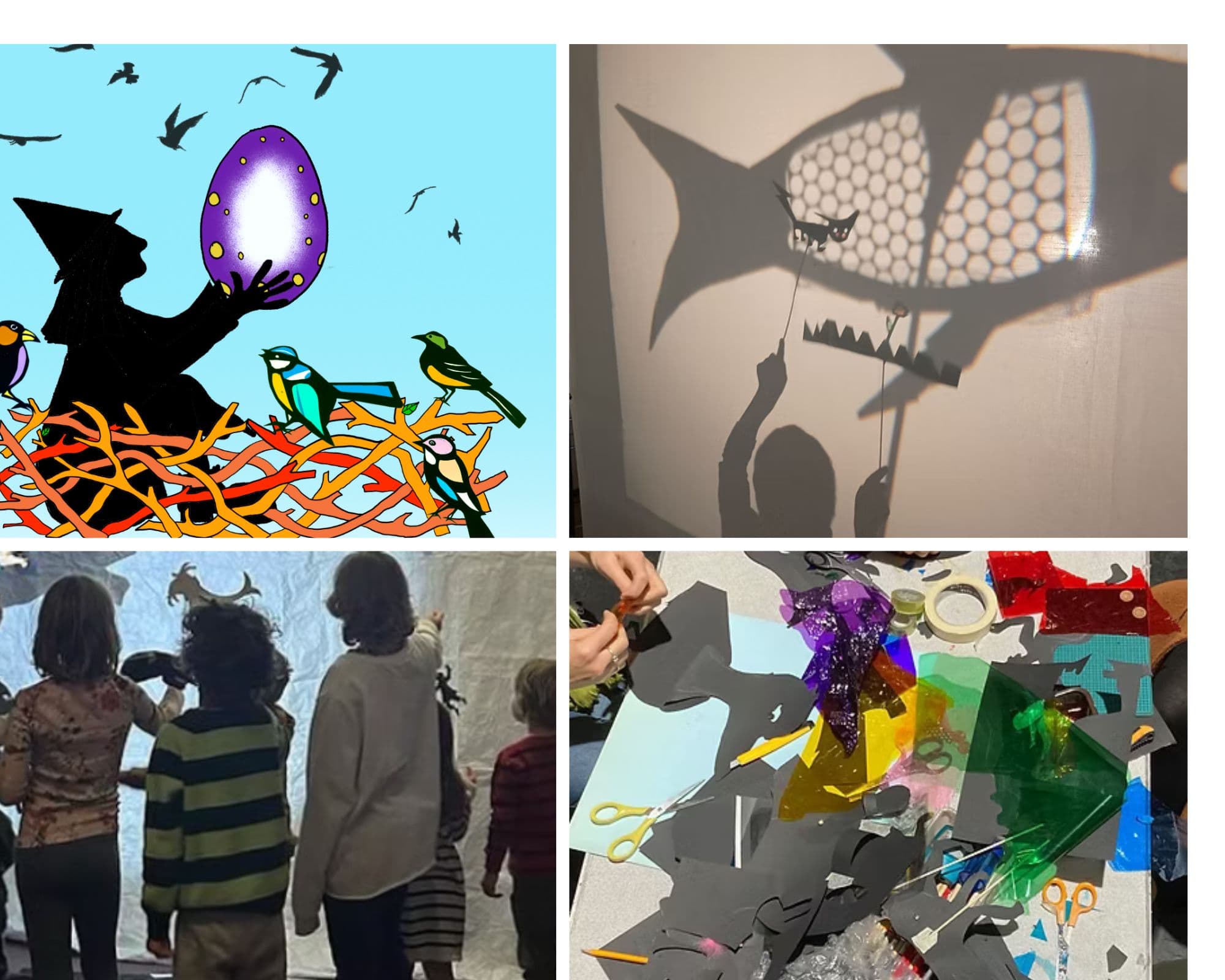 Witches, Wizards & Ghosts Shadow Puppet Workshop