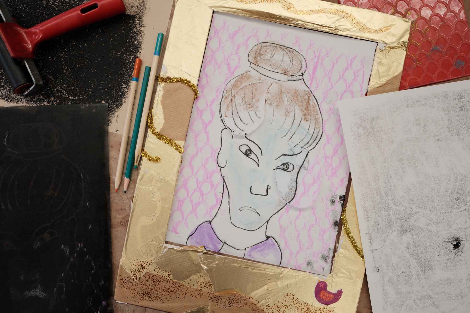 Art for All: Spooky Portraits! (5yrs+)